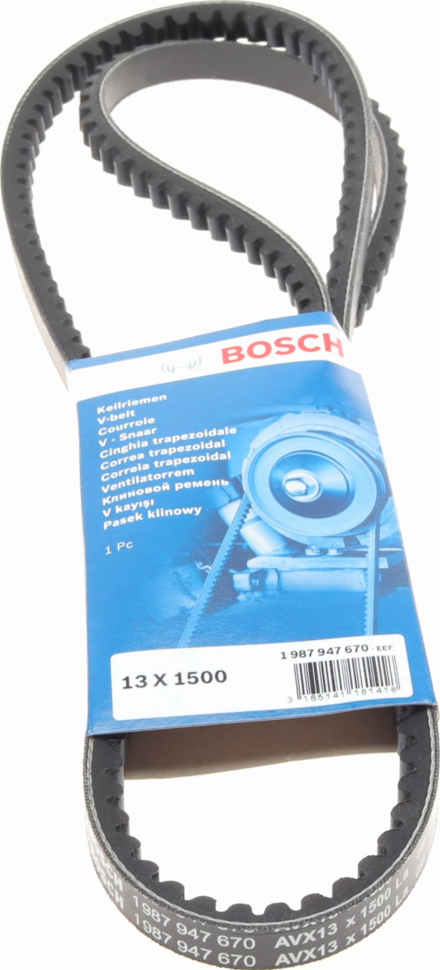 BOSCH 1 987 947 670 - Klinasti remen www.molydon.hr