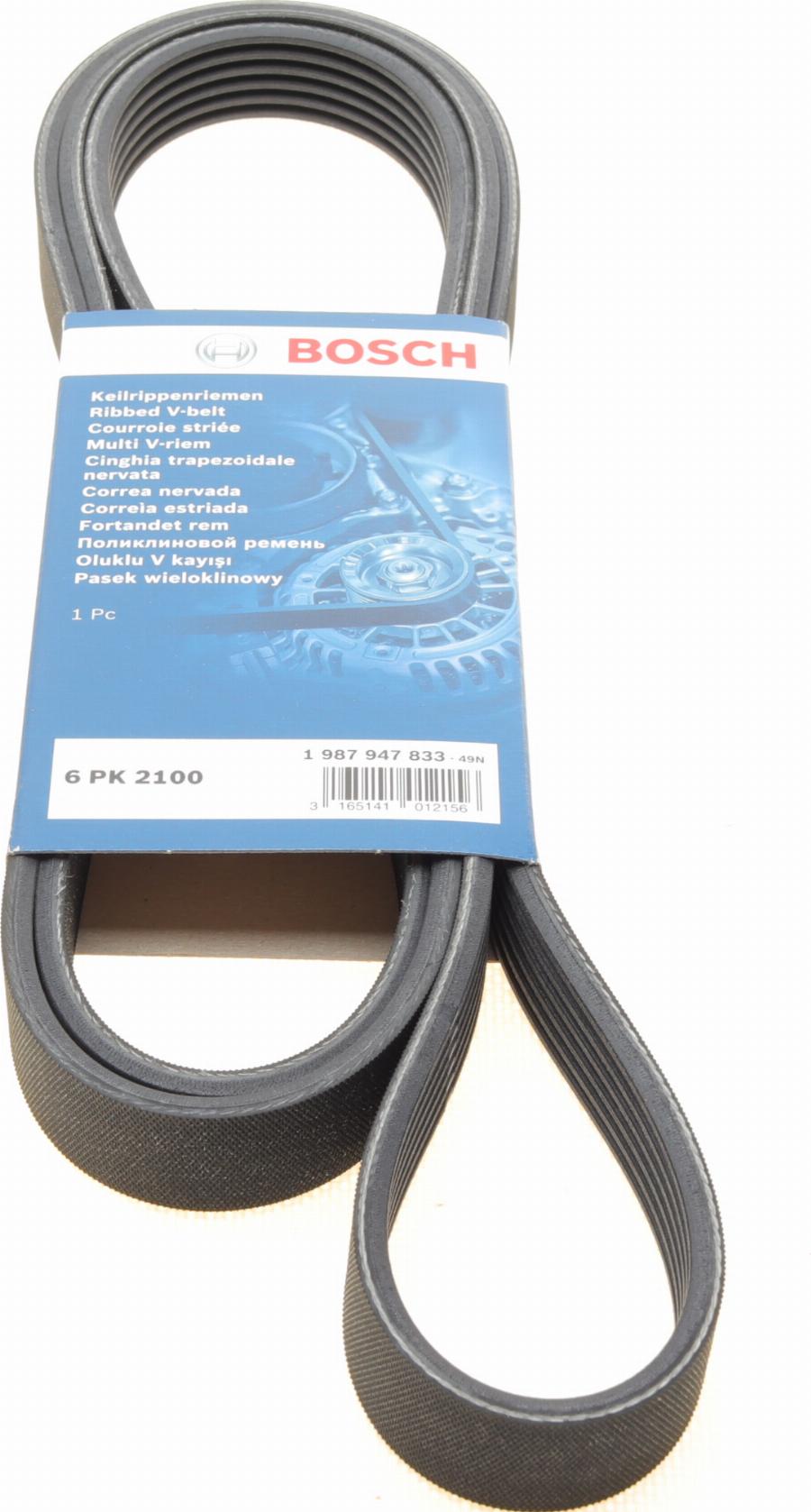 BOSCH 1 987 947 833 - Klinasti rebrasti remen  www.molydon.hr