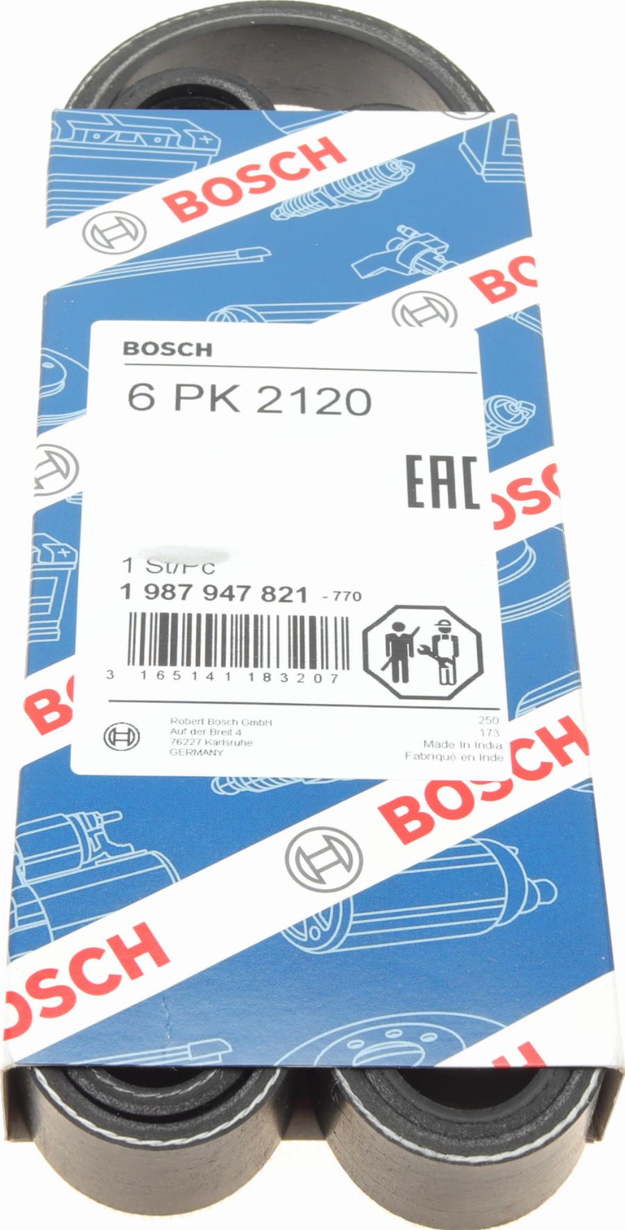 BOSCH 1 987 947 821 - Klinasti rebrasti remen  www.molydon.hr