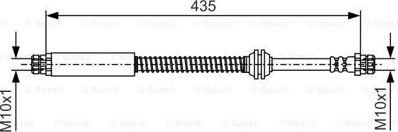 BOSCH 1 987 481 459 - Kočiono crijevo, lajtung www.molydon.hr