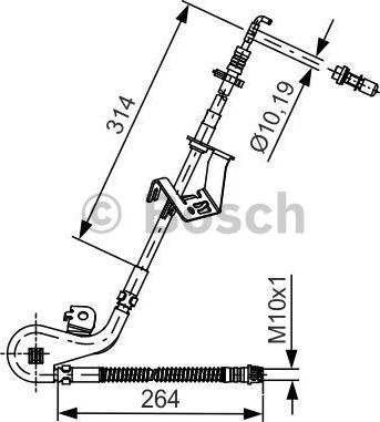 BOSCH 1 987 481 428 - Kočiono crijevo, lajtung www.molydon.hr