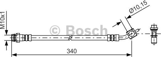 BOSCH 1 987 481 423 - Kočiono crijevo, lajtung www.molydon.hr