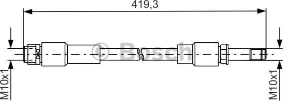 BOSCH 1 987 481 674 - Kočiono crijevo, lajtung www.molydon.hr