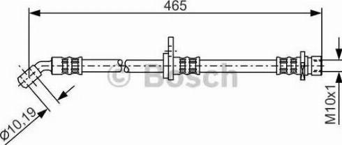 BOSCH 1 987 481 038 - Kočiono crijevo, lajtung www.molydon.hr