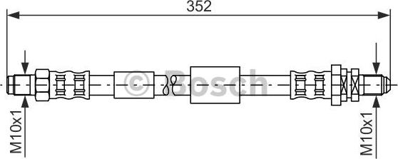 BOSCH 1 987 481 153 - Kočiono crijevo, lajtung www.molydon.hr