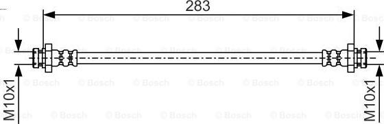 BOSCH 1 987 481 163 - Kočiono crijevo, lajtung www.molydon.hr