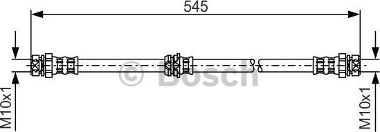 BOSCH 1 987 481 302 - Kočiono crijevo, lajtung www.molydon.hr