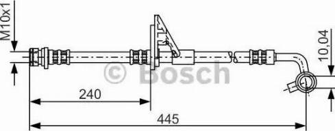 BOSCH 1 987 481 318 - Kočiono crijevo, lajtung www.molydon.hr