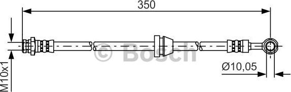 BOSCH 1 987 481 388 - Kočiono crijevo, lajtung www.molydon.hr