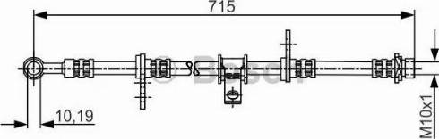 BOSCH 1 987 481 240 - Kočiono crijevo, lajtung www.molydon.hr