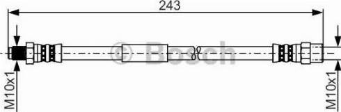 BOSCH 1 987 481 258 - Kočiono crijevo, lajtung www.molydon.hr