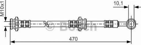 BOSCH 1 987 481 202 - Kočiono crijevo, lajtung www.molydon.hr