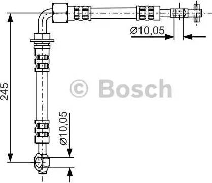 BOSCH 1 987 481 282 - Kočiono crijevo, lajtung www.molydon.hr