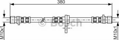 BOSCH 1 987 481 271 - Kočiono crijevo, lajtung www.molydon.hr