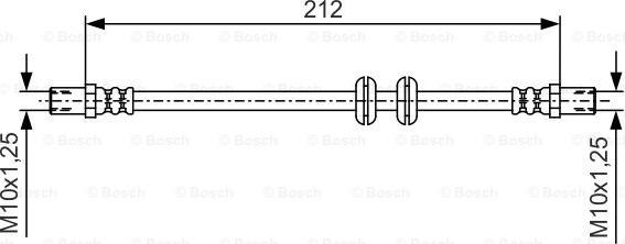 BOSCH 1 987 481 A51 - Kočiono crijevo, lajtung www.molydon.hr