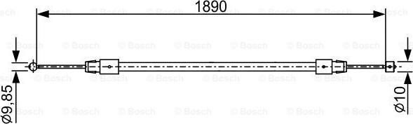 BOSCH 1 987 482 444 - Sajla ručne kočnice www.molydon.hr