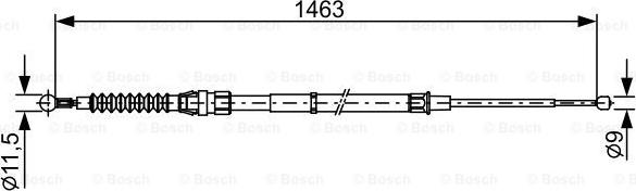 BOSCH 1 987 482 456 - Sajla ručne kočnice www.molydon.hr