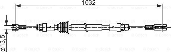 BOSCH 1 987 482 548 - Sajla ručne kočnice www.molydon.hr