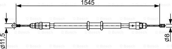 BOSCH 1 987 482 551 - Sajla ručne kočnice www.molydon.hr