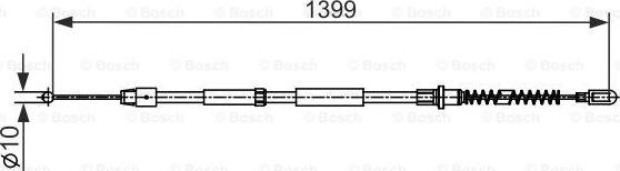 BOSCH 1 987 482 539 - Sajla ručne kočnice www.molydon.hr