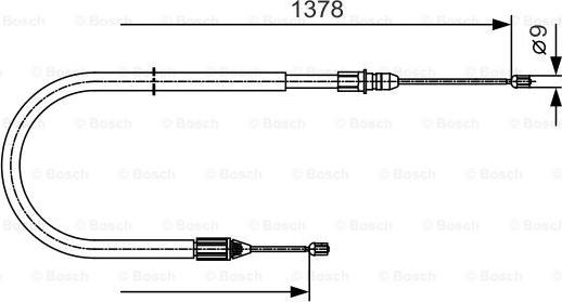 BOSCH 1 987 482 041 - Sajla ručne kočnice www.molydon.hr