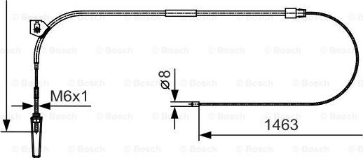 BOSCH 1 987 482 130 - Sajla ručne kočnice www.molydon.hr