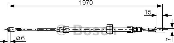 BOSCH 1 987 482 131 - Sajla ručne kočnice www.molydon.hr