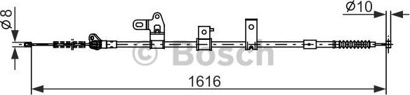 BOSCH 1 987 482 307 - Sajla ručne kočnice www.molydon.hr