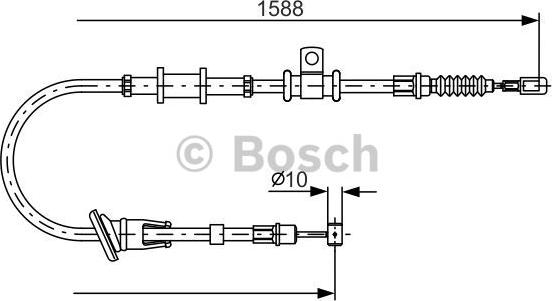 BOSCH 1 987 482 246 - Sajla ručne kočnice www.molydon.hr