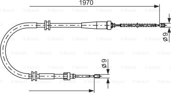 BOSCH 1 987 482 253 - Sajla ručne kočnice www.molydon.hr