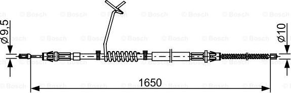 BOSCH 1 987 482 712 - Sajla ručne kočnice www.molydon.hr