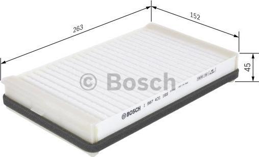 BOSCH 1 987 431 169 - Filter kabine www.molydon.hr