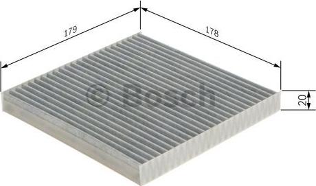 BOSCH 1 987 432 566 - Filter kabine www.molydon.hr