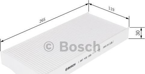 BOSCH 1 987 432 095 - Filter kabine www.molydon.hr