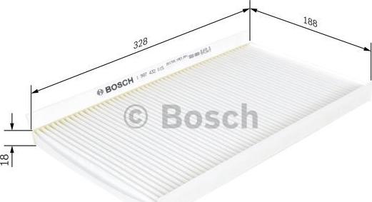 BOSCH 1 987 432 015 - Filter kabine www.molydon.hr