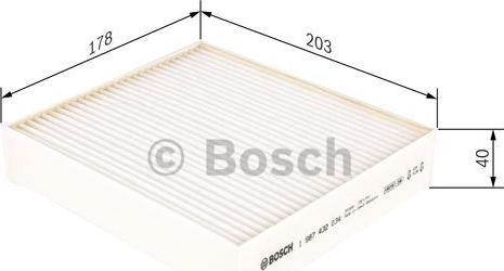 BOSCH 1 987 432 034 - Filter kabine www.molydon.hr