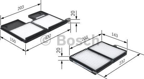 BOSCH 1 987 432 159 - Filter kabine www.molydon.hr