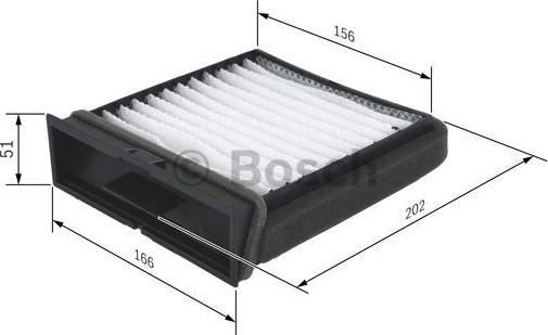 BOSCH 1 987 432 157 - Filter kabine www.molydon.hr