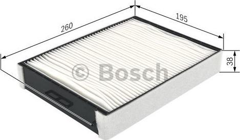 BOSCH 1 987 432 256 - Filter kabine www.molydon.hr