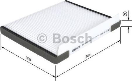 BOSCH 1 987 432 204 - Filter kabine www.molydon.hr