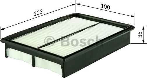 BOSCH 1 987 429 166 - Filter za zrak www.molydon.hr