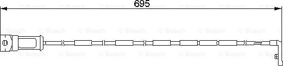 BOSCH 1 987 474 929 - Signalni kontakt, trosenje kočione plocice www.molydon.hr