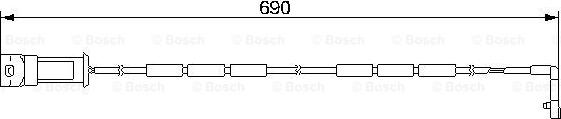 BOSCH 1 987 474 971 - Signalni kontakt, trosenje kočione plocice www.molydon.hr