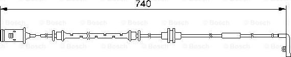 BOSCH 1 987 474 973 - Signalni kontakt, trosenje kočione plocice www.molydon.hr