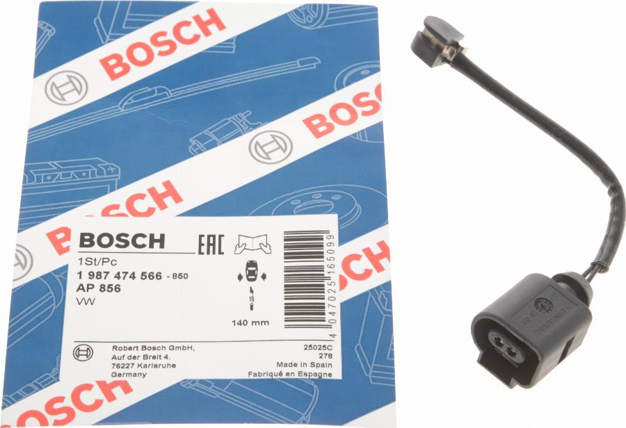 BOSCH 1 987 474 566 - Signalni kontakt, trosenje kočione plocice www.molydon.hr