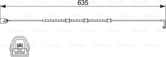 BOSCH 1 987 474 515 - Signalni kontakt, trosenje kočione plocice www.molydon.hr