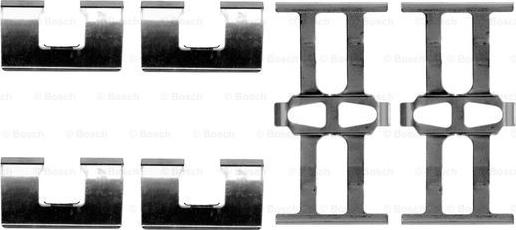 BOSCH 1 987 474 610 - Komplet pribora, Pločica disk kočnice www.molydon.hr