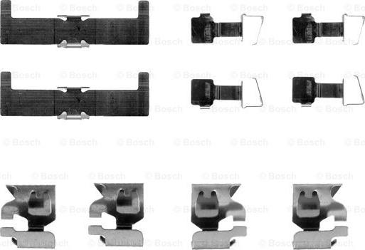BOSCH 1 987 474 088 - Komplet pribora, Pločica disk kočnice www.molydon.hr