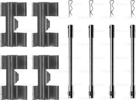 BOSCH 1 987 474 112 - Komplet pribora, Pločica disk kočnice www.molydon.hr