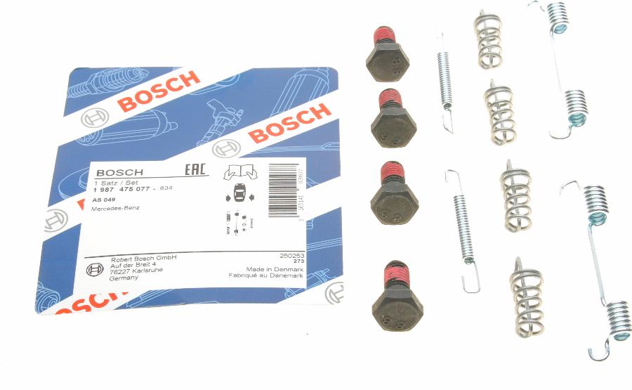 BOSCH 1 987 475 077 - Komplet pribora, kočione papuce rucne kočnice www.molydon.hr